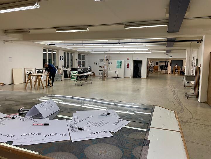 Weitläufig: Hier ist Platz für kreative Gedanken.