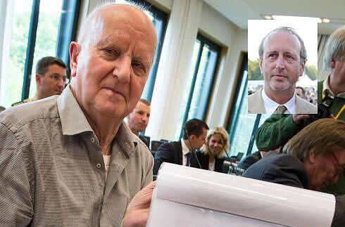 Der verurteilte Dreifachmörder Roland S. bei einer Anhörung des Untersuchungsausschusses im Landtag. Im Rechtsstreit mit Hubert Haderthauer (kleines Bild) geht es um ein Rolls-Royce-Modell.