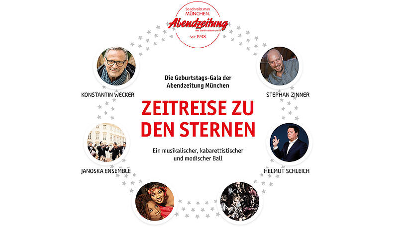Die AZ blickt auf 70 Jahre Münchner Weltgeschehen zurück. Wir laden am 08. Februar 2018 zur Geburtstags-Gala im Deutschen Theater ein.