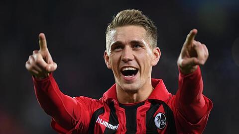Nils Petersen erzielte das entscheidende Tor für den SC Freiburg.