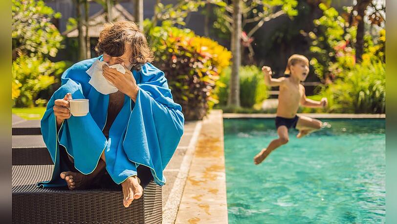 Endlich Urlaub - und dann macht der Körper schlapp: Das Phänomen nennt sich Leisure Sickness. Endlich Urlaub - und dann macht der Körper schlapp: Das Phänomen nennt sich Leisure Sickness.