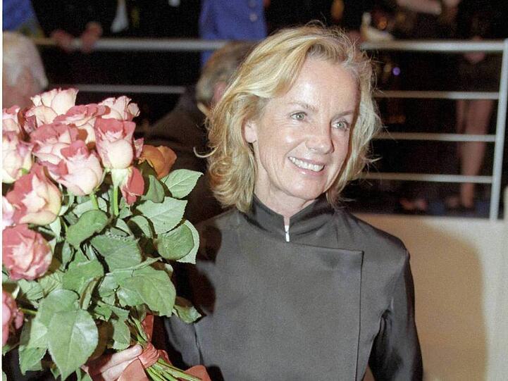 Jil Sander (Archivfoto vom  1.10.1997) trauert um ihre große Liebe Angelica Mommsen
