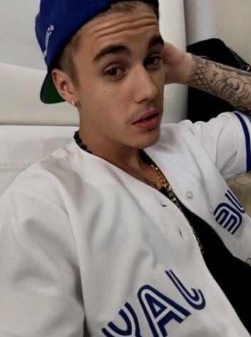 Teenie-Star Justin Bieber im Selfie-Wahn.