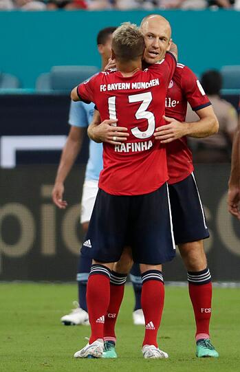 Wieder nix - die Bilder vom zweiten Spiel auf der USA-Reise der Bayern gegen Manchester City.
