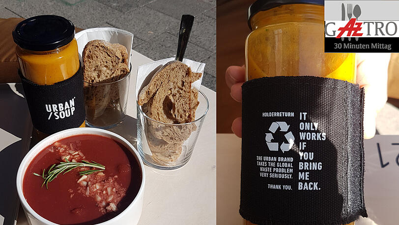 Kürbis oder lieber rote Rüben? Hier gibt’s Suppe und Brot. Kürbis oder lieber rote Rüben? Hier gibt’s Suppe und Brot.