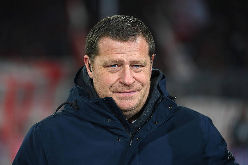 Musste beim letzten Spiel in Gladbach ein Strammer Max sein: Bayern-Sportvorstand Max Eberl.