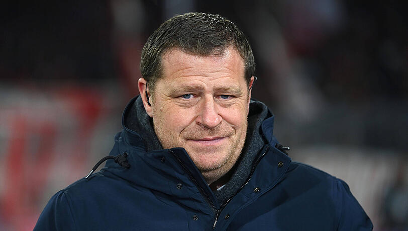 Musste beim letzten Spiel in Gladbach ein Strammer Max sein: Bayern-Sportvorstand Max Eberl. Musste beim letzten Spiel in Gladbach ein Strammer Max sein: Bayern-Sportvorstand Max Eberl.
