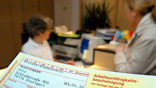 Krankmeldung für den Arbeitgeber Krankmeldung für den Arbeitgeber