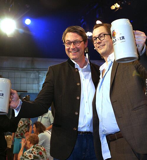 Stefan Murr und Andreas Scheuer.