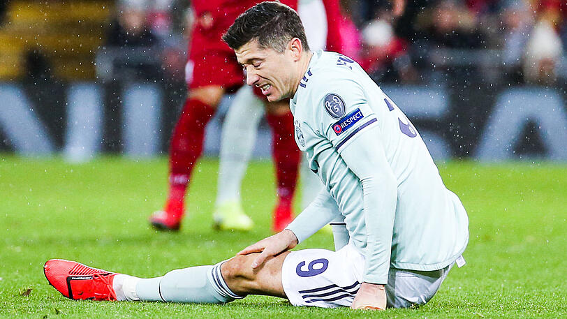 ROBERT LEWANDOWSKI, NOTE 5: Konnte seinem großen Kritiker Didi Hamann kaum Gegenargumente liefern: In einer Partie auf europäischem Toplevel wieder einmal kaum zu sehen. Lewy verlor viele Zweikämpfe gegen den Ex-Schalker Matip.