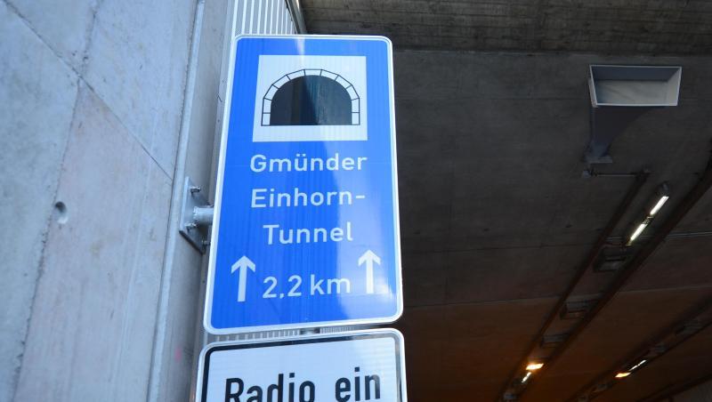 Blick in den Einhorn-Tunnel, an dem Lastwagenfahrer in Schwäbisch Gmünd monatelang zu Unrecht geblitzt wurden. Blick in den Einhorn-Tunnel, an dem Lastwagenfahrer in Schwäbisch Gmünd monatelang zu Unrecht geblitzt wurden.