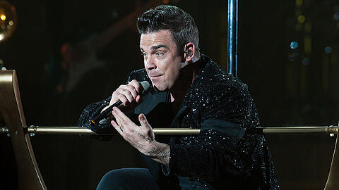 Robbie Williams muss sich mit Platz zwei der deutschen Albumcharts zufrieden geben