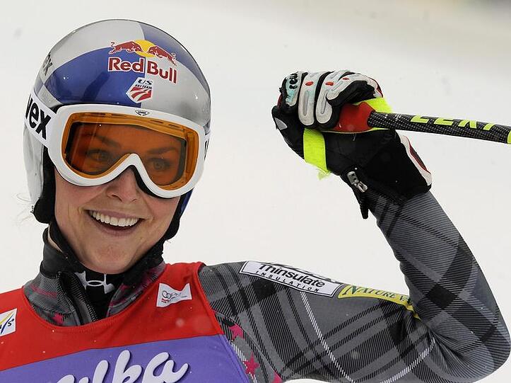 Seriensiegerin Lindsey Vonn