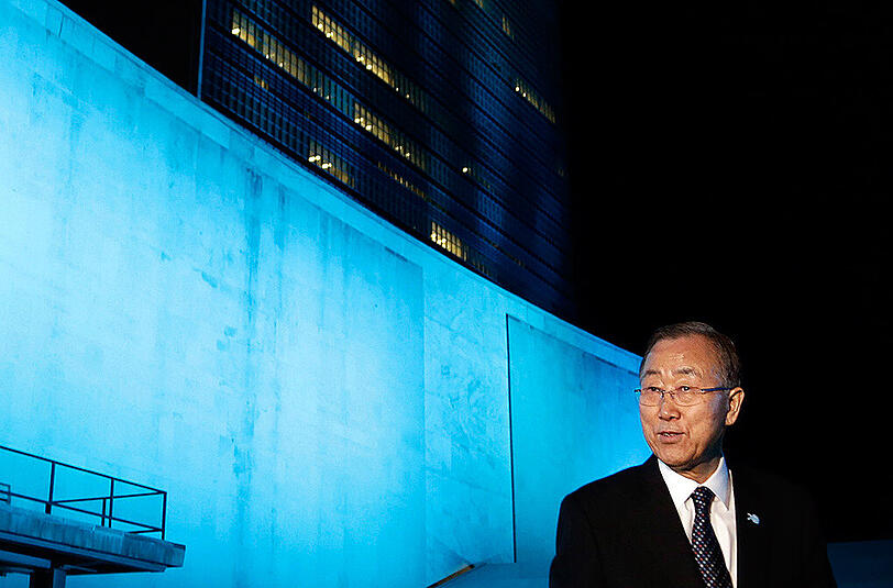 UN-Generalsektretär Ban Ki-Moon.