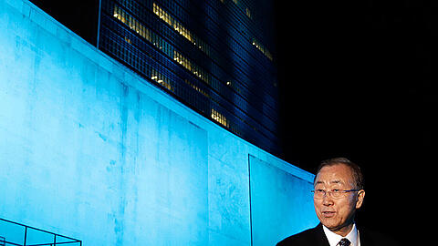 UN-Generalsektretär Ban Ki-Moon.