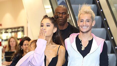 Ariana Grande kann auf ihren Bruder Frankie z&auml;hlen.