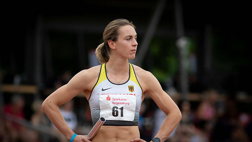 Die deutsche Sprinterin Alexandra Burghardt.