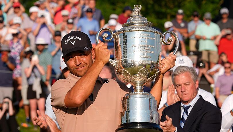 Xander Schauffele beendete das Turnier mit 263 Schlägen - 21 unter Par.