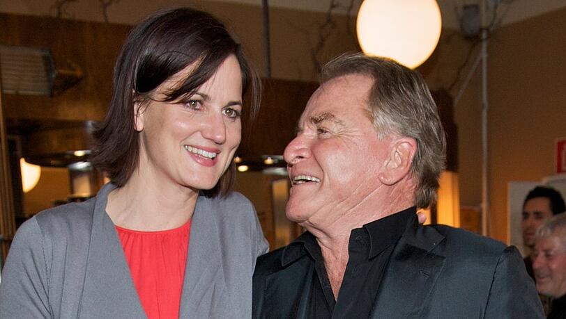 Ein Bild aus gl&uuml;cklichen Tagen: Susanne Kellermann und Fritz Wepper. Ihre Liebe sorgte nicht nur wegen des Altersunterschieds f&uuml;r viel Wirbel.