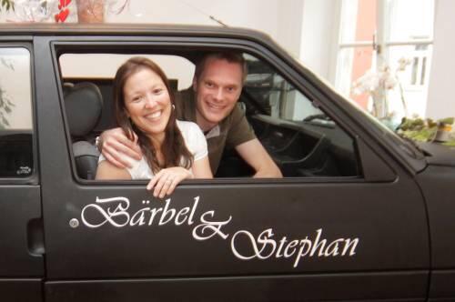 Gelungene Überraschung: Bärbel und Stephan Hanauer.