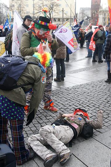 Die Bilder von der Demo gegen die Sicherheitskonferenz am Samstag.