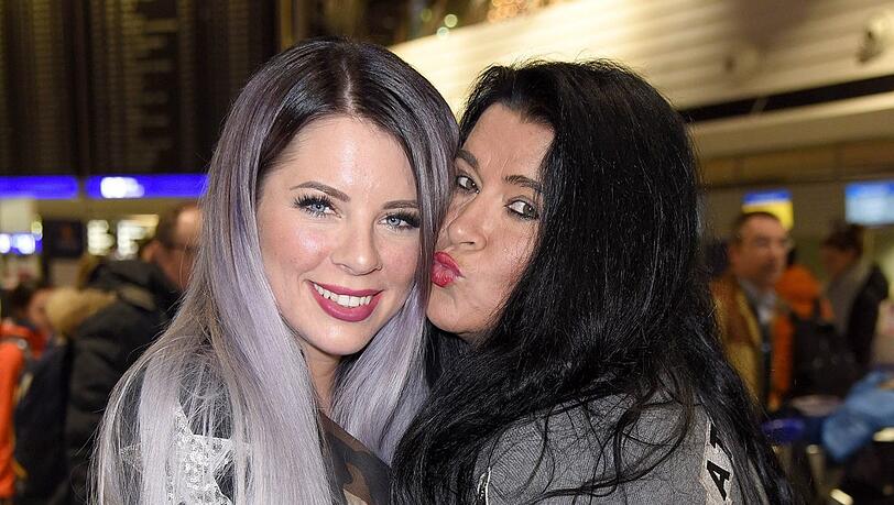 Iris Klein mit Tochter Jenny Frankhauser.