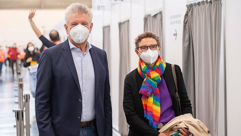 OB Dieter Reiter und Gesundheitsreferentin Beatrix Zurek (Archivbild)