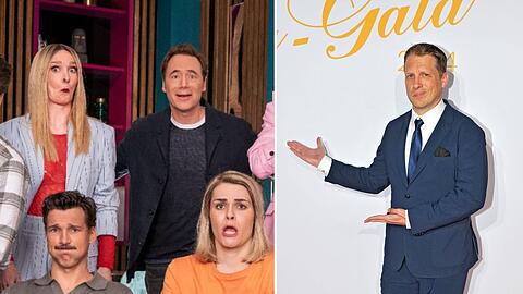 Noch keine "LOL"-Einladung: Oliver Pocher (r.) war bislang zum Zuschauen verdammt.