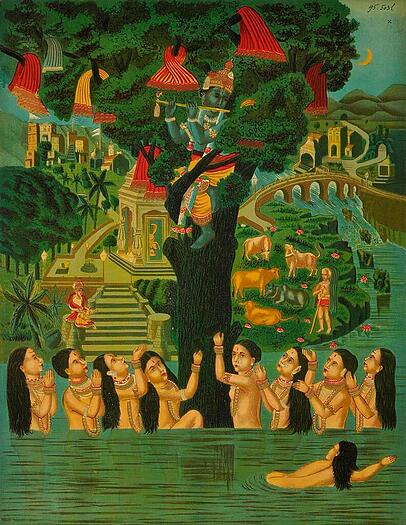 Unter anderem zu sehen: "Krishna. Religion, Kunst und Popkultur".