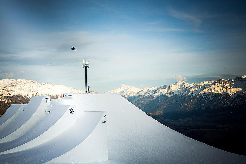 Spektakulärer Sport wird auch in diesem Jahr bei den "Nine Knights in Watles (Südtirol)geboten.