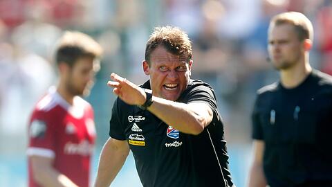 Claus Schromm, Trainer der SpVgg Unterhaching.