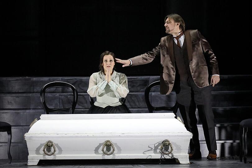Verdis "I masnadieri" im Nationaltheater.