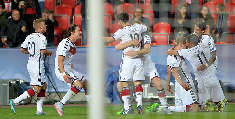 Die Bilder vom 3:0-Sieg gegen Dänemark.