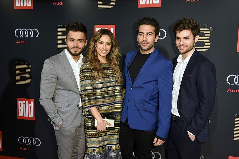 Aram Arami, Gizem Emre, Elyas M Barek und Lucas Reiber