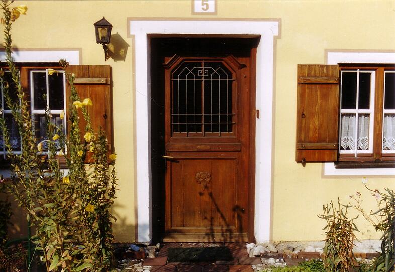 Ein Haus am Wiener Platz in Haidhausen. Bäuerliches Flair mitten in einer Großstadt