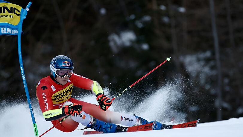 Marco Odermatt siegte in Alta Badia auch im Riesenslalom.