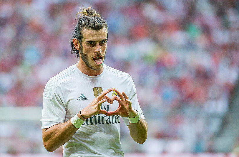 2. Gareth Bale: 2013 für 91 Millionen Euro von Tottenham Hotspur zu Real Madrid.