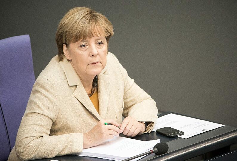 Hat in Umfragen aktuell nicht viel zu lachen: Bundeskanzlerin Angela Merkel.