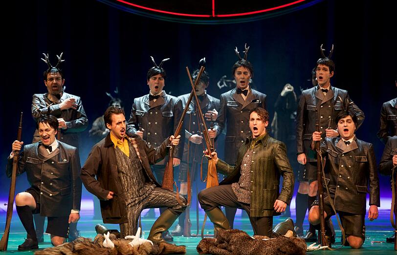 Der "Wildschütz" im Gärtnerplatztheater.