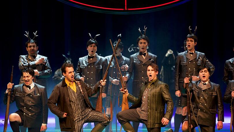 Der "Wildschütz" im Gärtnerplatztheater. Der "Wildschütz" im Gärtnerplatztheater.