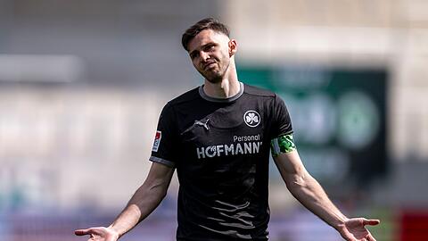 Schaffen Kapit&auml;n Branimir Hrgota und die SpVgg Greuther noch den Klassenerhalt? (Archivbild)