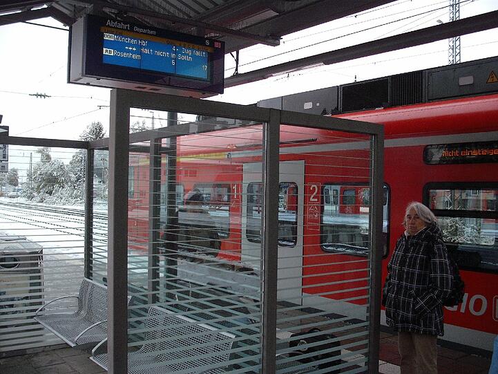 In vielen Teilen des Münchner S-Bahn-Bereichs kam es am Morgen zu erheblichen Verspätungen.