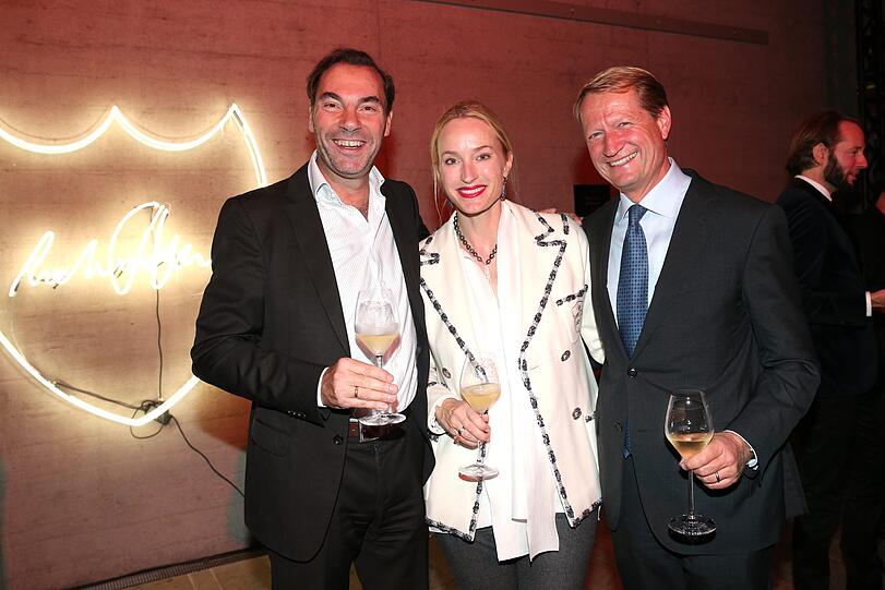 Wolfram Winter und seine Frau Petra Winter mit BR Intendant Ulrich Wilhelm