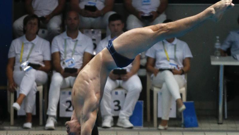 Hat bei der EM Gold im Kunstspringen vom Ein-Meter-Brett geholt: Patrick Hausding. Hat bei der EM Gold im Kunstspringen vom Ein-Meter-Brett geholt: Patrick Hausding.