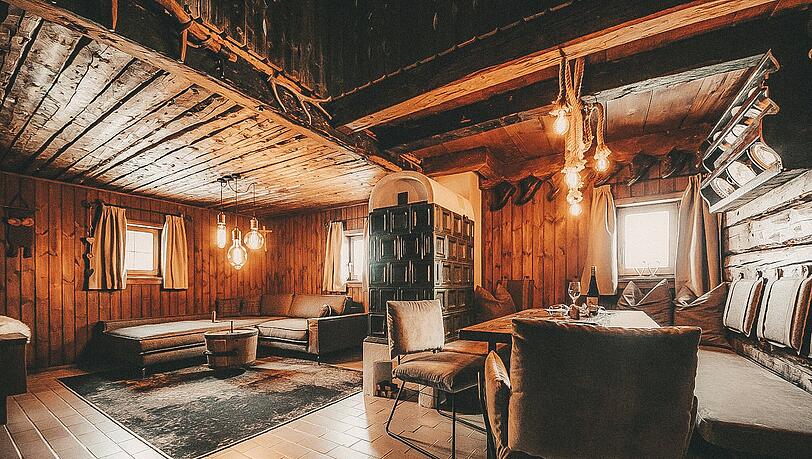 Die Alleinversorger Hütte lässt für echte Abenteurer keine Wünsche offen. Die Alleinversorger Hütte lässt für echte Abenteurer keine Wünsche offen.