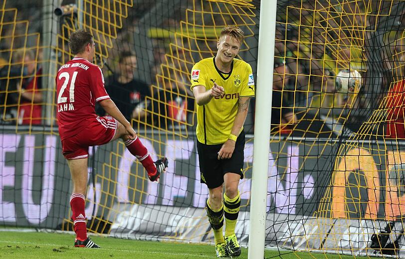 Auch im Supercup hatten die Roten gegenüber den Gelben das Nachsehen.