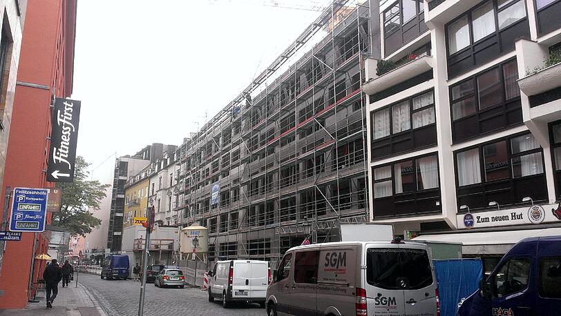 Feilitzschstraße Von der Bombe zum Rohbau Abendzeitung München