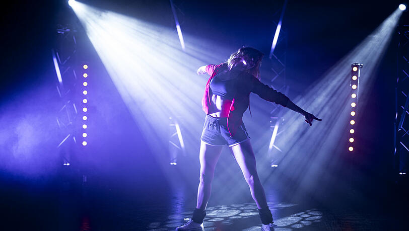 "Flashdance" im Deutschen Theater. "Flashdance" im Deutschen Theater.