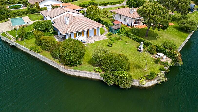 Die grüne Privatinsel Albarella liegt im Golf von Venedig.