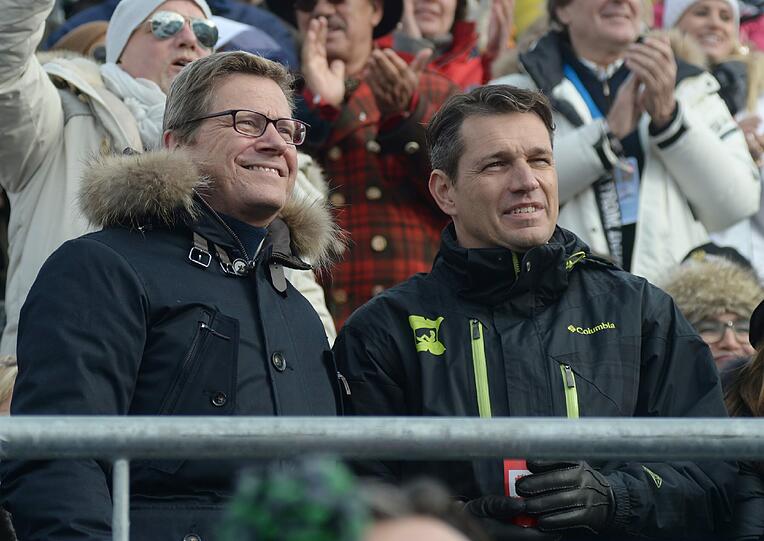 Guido Westerwelle mit seinem Ehemann Michael Mronz